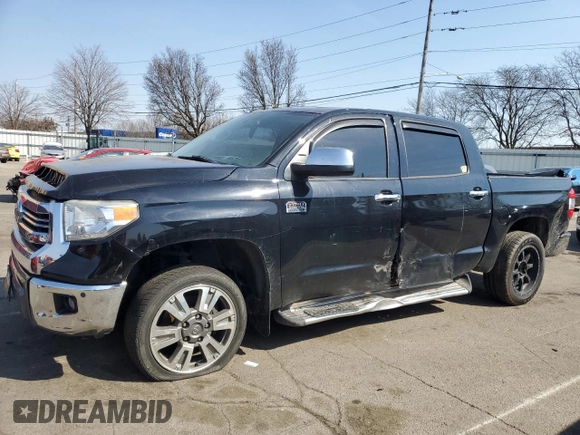 2016 Toyota Tundra 4WD Truck Platinum with VIN 5TFAW5F1XGX551263, listed as a Copart auction lot 48966315 with 151,890 mi miles and Salvage Title. Bid and sale history available at carsss.com. Image 1.