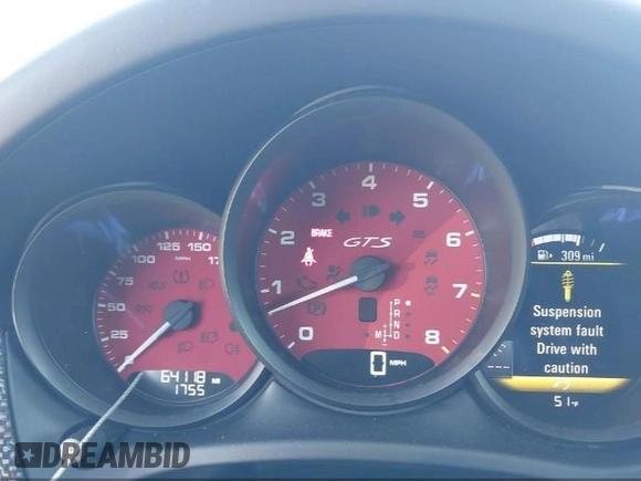 2018 Porsche Macan GTS with VIN WP1AG2A53JLB61558, listed as a IAAI auction lot 41827363 with 64,118 mi miles and . Bid and sale history available at DreamBid. Image 7.