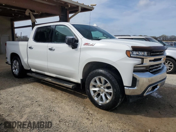 2020 Chevrolet Silverado 1500 LTZ with VIN 1GCUYGED3LZ235409, listed as a Copart auction lot 49709685 with 108,928 mi miles and Salvage Title. Bid and sale history available at DreamBid. Image 4.