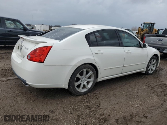 2008 Nissan Maxima 3.5 SE with VIN 1N4BA41EX8C815166, listed as a Copart auction lot 44955355 with 162,292 mi miles and Clean Title. Bid and sale history available at carsss.com. Image 3.