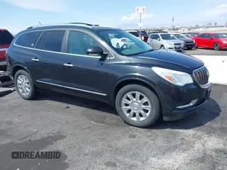 2015 Buick Enclave Leather with VIN 5GAKVBKD4FJ273209, listed as a IAAI auction lot 42178192 with 126,184 mi miles and . Bid and sale history available at carsss.com. Image 1.