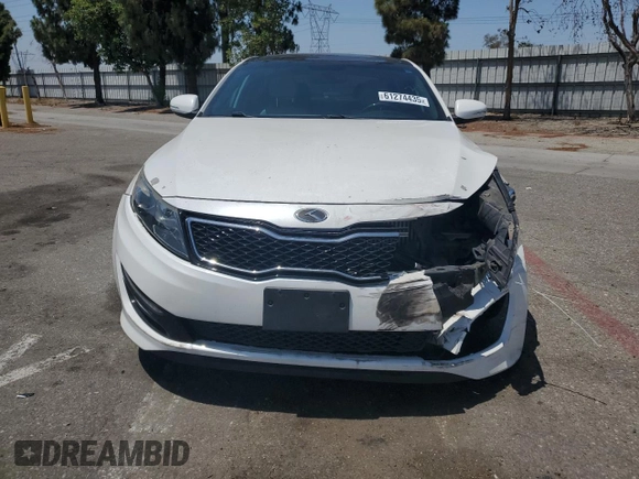 2013 Kia Optima SX z VIN 5XXGR4A60DG193592, wystawiony jako Copart lot #61274435 z przebiegiem 108 251 mil mil oraz Szkoda całkowita • Salvage title. Historia ofert i sprzedaży dostępna na DreamBid. Obrazek 5.