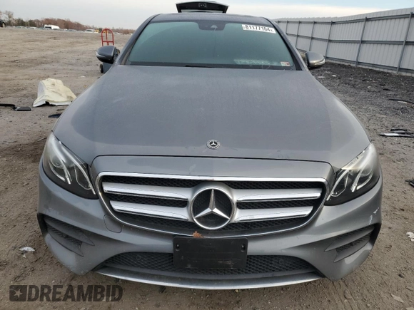 2018 Mercedes-Benz E-Class E 300 with VIN WDDZF4JB1JA465739, listed as a Copart auction lot 81177104 with 0 mi miles and Salvage Title. Bid and sale history available at carsss.com. Image 5.