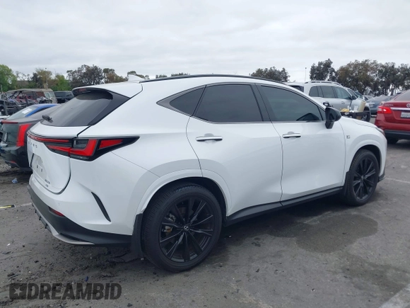2025 Lexus NX with VIN 2T2KGCEZ4SC064091, listed as a IAAI auction lot 41882269 with 4,920 mi miles. Bid and sale history available at carsss.com. Image 13.
