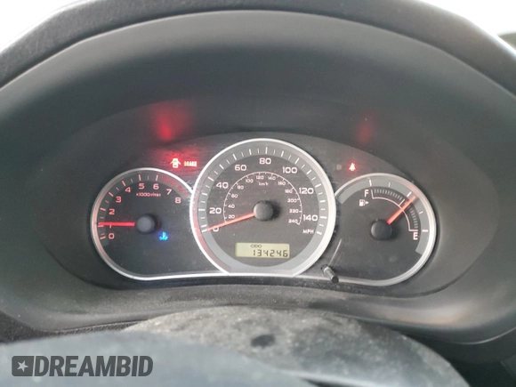 2010 Subaru Impreza Premium with VIN JF1GE6B69AG508051, listed as a Copart auction lot 89088865 with 134,246 mi miles and Clean title. Bid and sale history available at DreamBid. Image 9.