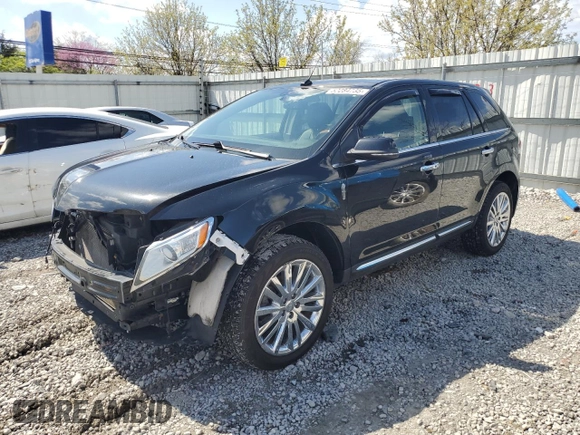 2015 Lincoln MKX with VIN 2LMDJ8JK0FBL20813, listed as a Copart auction lot 52284735 with 109,653 mi miles and Salvage Title. Bid and sale history available at DreamBid. Image 1.