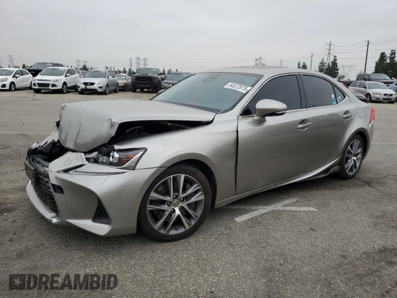 2018 Lexus IS 300 с VIN JTHBA1D2XJ5081406, выставлен на аукционе Copart как лот 54072875 с пробегом 50 154 миль миль и Списание • Salvage title. История ставок и продаж доступна на DreamBid. Изображение 1.