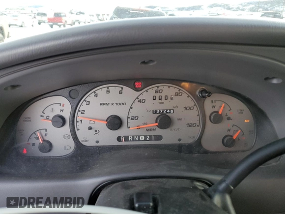 2003 Ford Ranger XL Fleet with VIN 1FTZR15E63PA53384, listed as a Copart auction lot 45732575 with 237,246 mi miles and Clean Title. Bid and sale history available at carsss.com. Image 9.