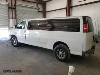 2010 Chevrolet Express Passenger LT with VIN 1GA2G1DG7A1152928, listed as a Copart auction lot 75759984 with 335,957 mi miles and Salvage Title. Bid and sale history available at carsss.com. Image 2.