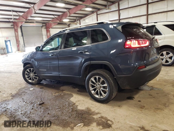 2021 Jeep Cherokee Latitude Lux with VIN 1C4PJLMX8MD177320, listed as a Copart auction lot 53457705 with 81,116 mi miles and Non repairable. Bid and sale history available at DreamBid. Image 2.