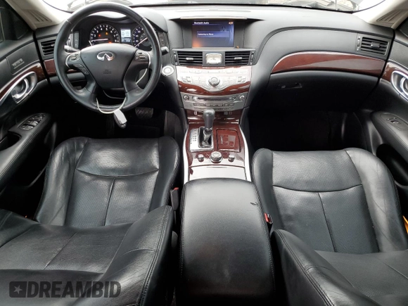 2015 Infiniti Q70 with VIN JN1BY1APXFM541211, listed as a Copart auction lot 55721515 with 134,025 mi miles and Non repairable. Bid and sale history available at DreamBid. Image 8.