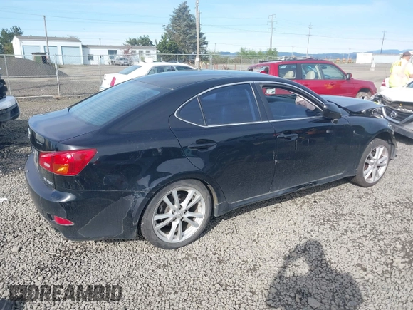2006 Lexus IS 250 with VIN JTHBK262965004548, listed as a IAAI auction lot 42003962 with 261,584 mi miles and . Bid and sale history available at DreamBid. Image 4.