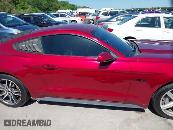2016 Ford Mustang GT with VIN 1FA6P8CF1G5225485, listed as a IAAI auction lot 42086353 with 119,551 mi miles. Bid and sale history available at carsss.com. Image 13.