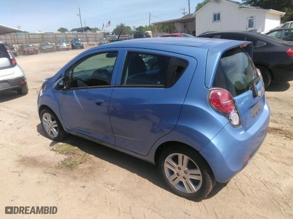 2014 Chevrolet Spark LT with VIN KL8CD6S93EC491548, listed as a IAAI auction lot 42064580 with 166,380 mi miles. Bid and sale history available at carsss.com. Image 3.