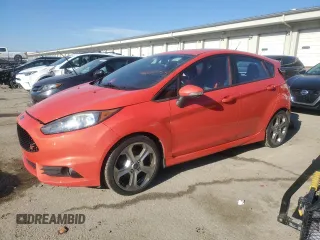2016 Ford Fiesta ST with VIN 3FADP4GX9GM164741, listed as a Copart auction lot 46242045 with 150,808 mi miles and Salvage Title. Bid and sale history available at carsss.com. Image 1.