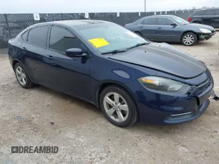 2016 Dodge Dart SXT with VIN 1C3CDFBB5GD564799, listed as a IAAI auction lot 41641140 with 76,716 mi miles. Bid and sale history available at carsss.com. Image 1.