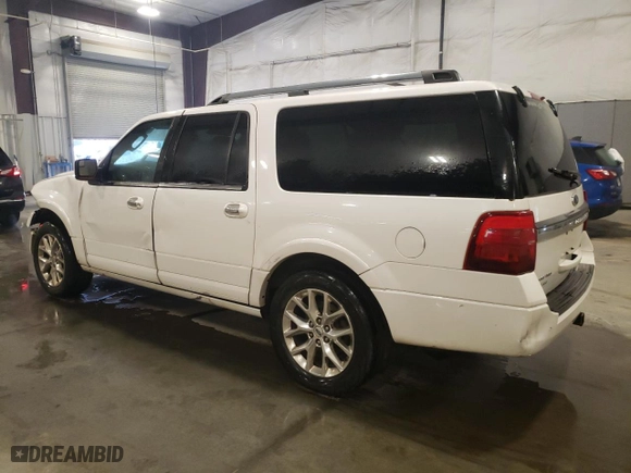 2015 Ford Expedition EL Limited with VIN 1FMJK2AT5FEF25176, listed as a Copart auction lot 80561714 with 161,106 mi miles and Salvage Title. Bid and sale history available at carsss.com. Image 2.