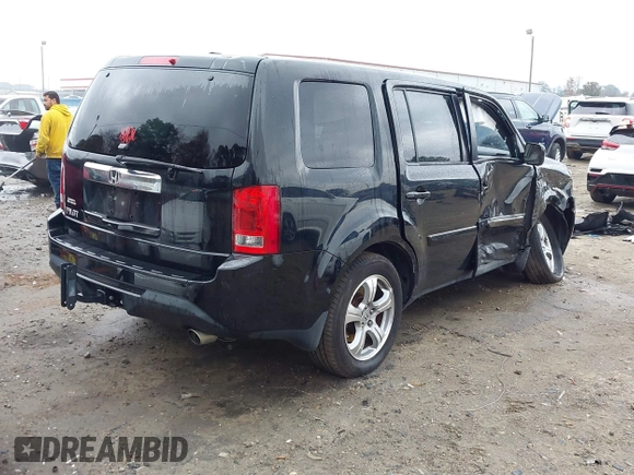 2014 Honda Pilot EX-L with VIN 5FNYF3H50EB024598, listed as a IAAI auction lot 40864689 with 159,078 mi miles and . Bid and sale history available at DreamBid. Image 4.