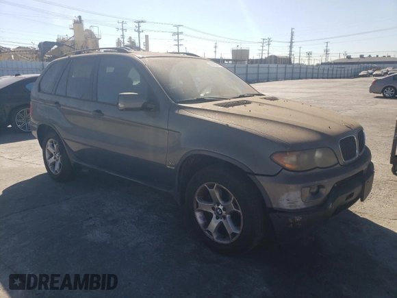 2006 BMW X5 3.0i with VIN 5UXFA13526LY25130, listed as a Copart auction lot 82168844 with 209,163 mi miles and Salvage Title. Bid and sale history available at carsss.com. Image 4.