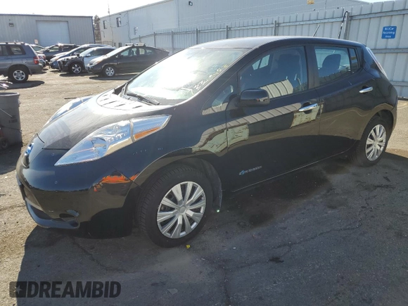 2016 Nissan LEAF S with VIN 1N4BZ0CP3GC314800, listed as a Copart auction lot 73349453 with 62,432 mi miles and . Bid and sale history available at DreamBid. Image 1.