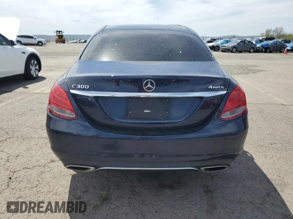 2018 Mercedes-Benz C 300 z VIN WDDWF4KBXJR314448, wystawiony jako Copart lot #53914345 z przebiegiem 107 990 mil mil oraz Szkoda całkowita • Salvage title. Historia ofert i sprzedaży dostępna na DreamBid. Obrazek 6.