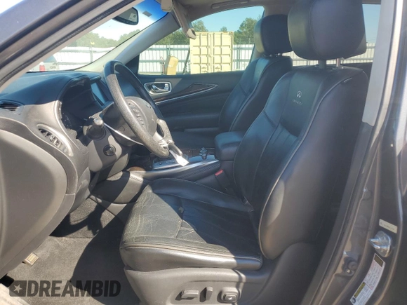 2013 Infiniti JX35 with VIN 5N1AL0MNXDC321819, listed as a Copart auction lot 74062434 with 125,483 mi miles and Salvage Title. Bid and sale history available at carsss.com. Image 7.