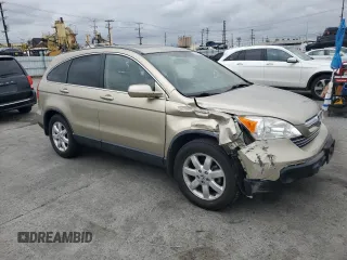 2008 Honda CR-V EX-L with VIN JHLRE38708C024792, listed as a Copart auction lot 53663435 with 47,576 mi miles and Salvage Title. Bid and sale history available at carsss.com. Image 4.