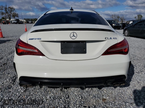 2018 Mercedes-Benz CLA with VIN WDDSJ5CB3JN558564, listed as a Copart auction lot 84856284 with 92,661 mi miles and Salvage Title. Bid and sale history available at carsss.com. Image 6.