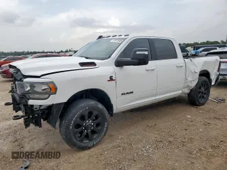 2024 Ram 2500 Big Horn with VIN 3C6UR5DL7RG216615, listed as a Copart auction lot 61470485 with 55,387 mi miles and Salvage title. Bid and sale history available at DreamBid. Image 1.
