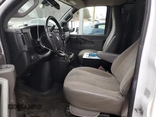 2020 Chevrolet Express Cargo Van with VIN 1GCWGAFP3L1263369, listed as a Copart auction lot 42049285 with 0 mi miles and Clean Title. Bid and sale history available at carsss.com. Image 7.