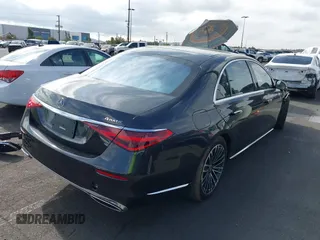 2023 Mercedes-Benz S 580e with VIN W1K6G6KB2PA198095, listed as a IAAI auction lot 41506845 with 29,903 mi miles and . Bid and sale history available at DreamBid. Image 4.