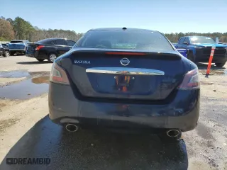 2014 Nissan Maxima 3.5 SV w/Premium Pkg with VIN 1N4AA5APXEC497810, listed as a Copart auction lot 50040305 with 137,346 mi miles and Salvage Title. Bid and sale history available at carsss.com. Image 6.