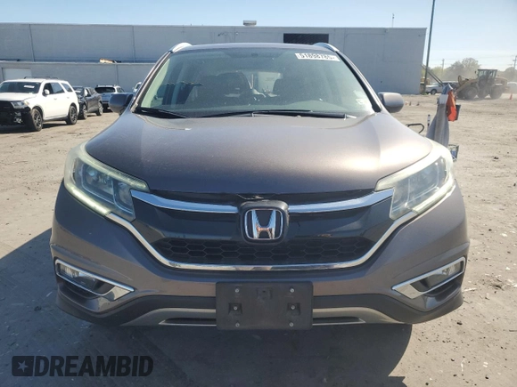 2015 Honda CR-V EX-L with VIN 2HKRM4H70FH653699, listed as a Copart auction lot 51898785 with 117,709 mi miles and Salvage Title. Bid and sale history available at carsss.com. Image 5.