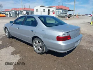 2003 Acura TL Type S with VIN 19UUA56803A024369, listed as a IAAI auction lot 41891199 with 206,727 mi miles. Bid and sale history available at carsss.com. Image 3.