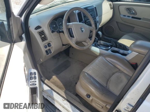 2006 Mercury Mariner Luxury with VIN 4M2CU571X6KJ18979, listed as a Copart auction lot 51033545 with 210,581 mi miles and Salvage title. Bid and sale history available at DreamBid. Image 8.