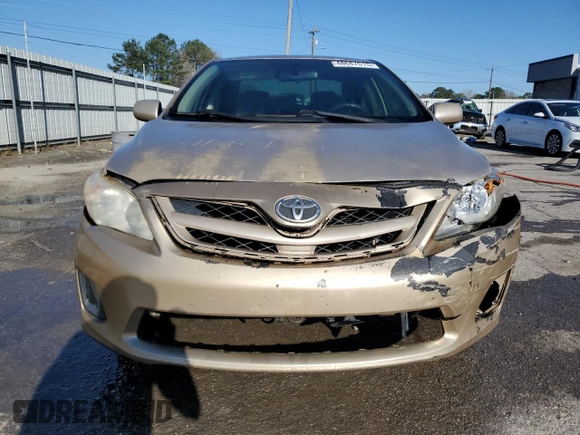 2011 Toyota Corolla L with VIN JTDBU4EE7B9135662, listed as a Copart auction lot 48687015 with 206,102 mi miles and Salvage Title. Bid and sale history available at carsss.com. Image 5.