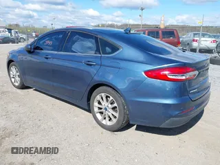 2019 Ford Fusion SE with VIN 3FA6P0HD3KR230962, listed as a IAAI auction lot 42053949 with 89,598 mi miles. Bid and sale history available at carsss.com. Image 3.