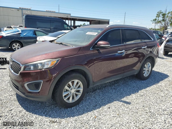 2017 Kia Sorento L with VIN 5XYPG4A32HG198354, listed as a Copart auction lot 53335935 with 0 mi miles and Clean Title. Bid and sale history available at carsss.com. Image 1.