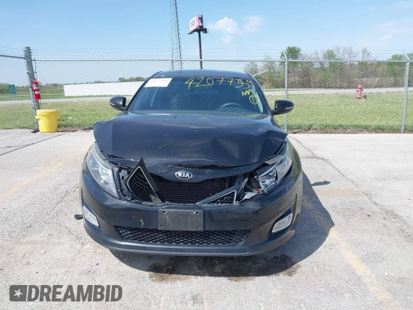 2015 Kia Optima LX with VIN 5XXGM4A79FG394563, listed as a IAAI auction lot 42077359 with 115,124 mi miles and . Bid and sale history available at DreamBid. Image 12.