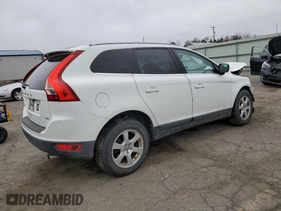 2012 Volvo XC60 PZEV with VIN YV4940DZ0C2343417, listed as a Copart auction lot 52554595 with 151,492 mi miles and Salvage title. Bid and sale history available at DreamBid. Image 3.