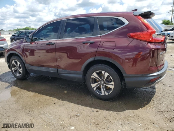 2017 Honda CR-V LX with VIN 5J6RW5H31HL002216, listed as a Copart auction lot 52871675 with 138,846 mi miles and Salvage Title. Bid and sale history available at carsss.com. Image 2.