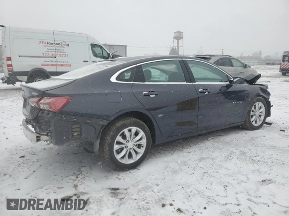 2022 Chevrolet Malibu LT with VIN 1G1ZD5ST1NF184913, listed as a Copart auction lot 44739975 with 66,308 mi miles and Salvage Title. Bid and sale history available at DreamBid. Image 3.
