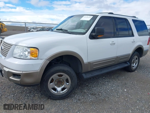 2003 Ford Expedition Eddie Bauer with VIN 1FMFU17L63LB20341, listed as a IAAI auction lot 41656630 with 169,488 mi miles. Bid and sale history available at carsss.com. Image 2.