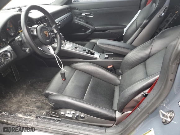2017 Porsche 911 Carrera S with VIN WP0AB2A90HS124843, listed as a Copart auction lot 81845223 with 39,935 mi miles. Bid and sale history available at carsss.com. Image 7.