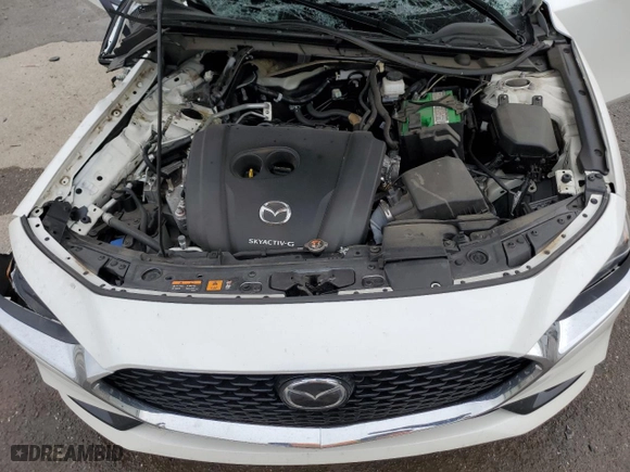 2020 Mazda Mazda3 Sedan Premium Package with VIN 3MZBPAEMXLM132977, listed as a Copart auction lot 47425115 with 0 mi miles and Salvage Title. Bid and sale history available at carsss.com. Image 11.