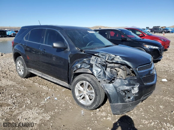 2014 Chevrolet Equinox LS with VIN 2GNALAEK2E1143398, listed as a Copart auction lot 46814985 with 179,290 mi miles and Salvage Title. Bid and sale history available at carsss.com. Image 4.