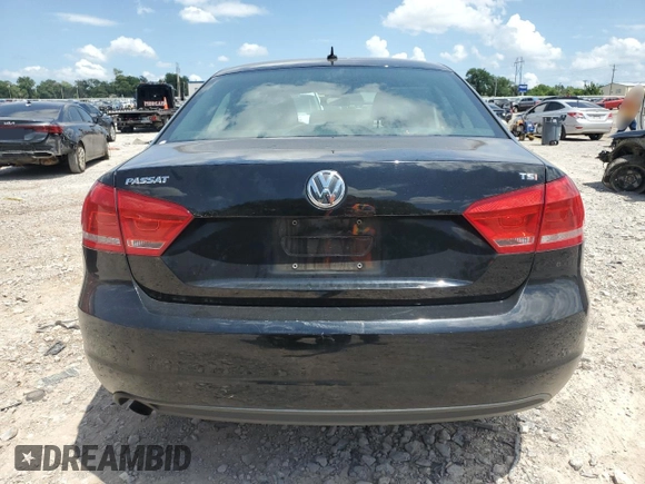 2014 Volkswagen Passat S with VIN 1VWAT7A31EC029703, listed as a Copart auction lot 61773525 with 131,787 mi miles and Clean title. Bid and sale history available at DreamBid. Image 6.