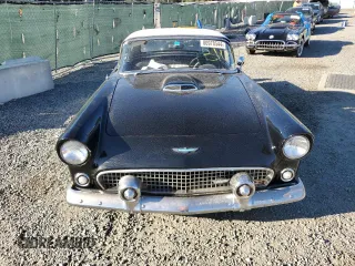 1956 Ford Thunderbird with VIN P6FH175346, listed as a Copart auction lot 80978544 with 649,864 mi miles and Salvage Title. Bid and sale history available at DreamBid. Image 5.
