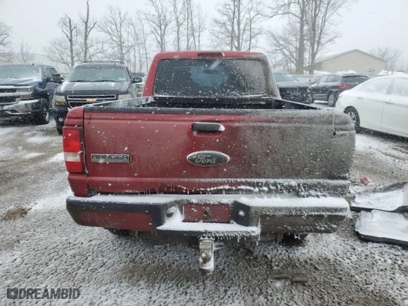 2008 Ford Ranger XL with VIN 1FTYR15E08PA20514, listed as a Copart auction lot 52145545 with 119,188 mi miles and Clean Title. Bid and sale history available at carsss.com. Image 6.