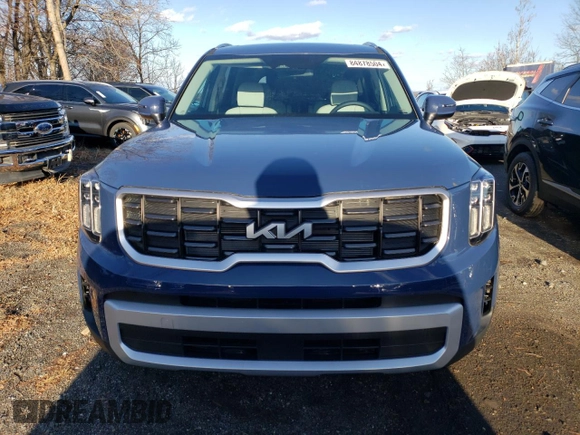 2025 Kia Telluride S with VIN 5XYP64GC0SG571456, listed as a Copart auction lot 84878504 with 9 mi miles and Salvage Title. Bid and sale history available at DreamBid. Image 5.